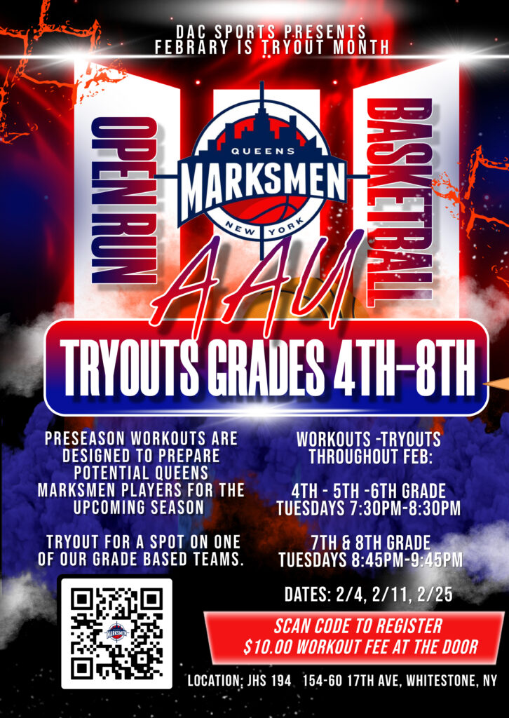 AAU basketball queens marksmen travel basketball